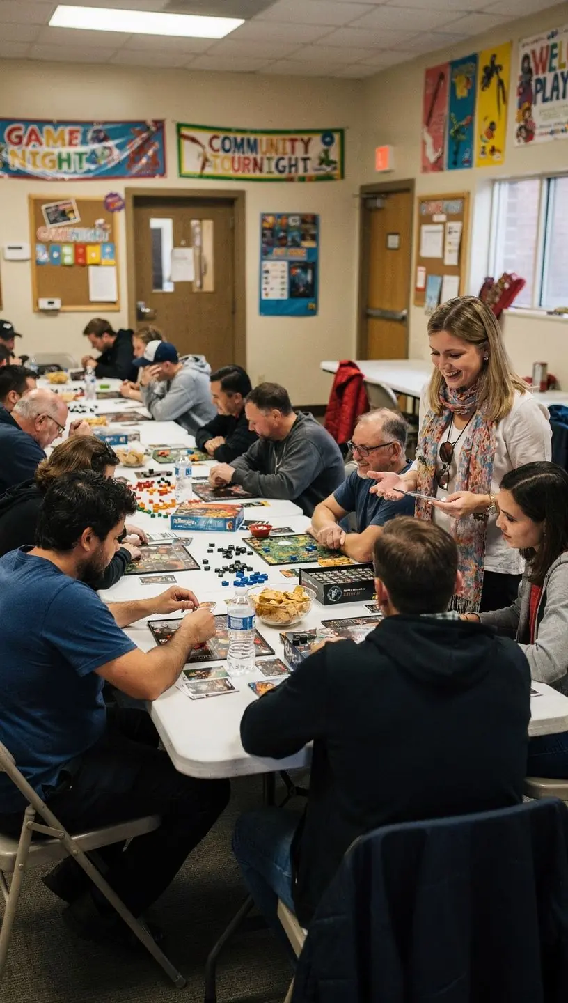 Community members connecting at a local event.